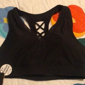 Avia black sports bra